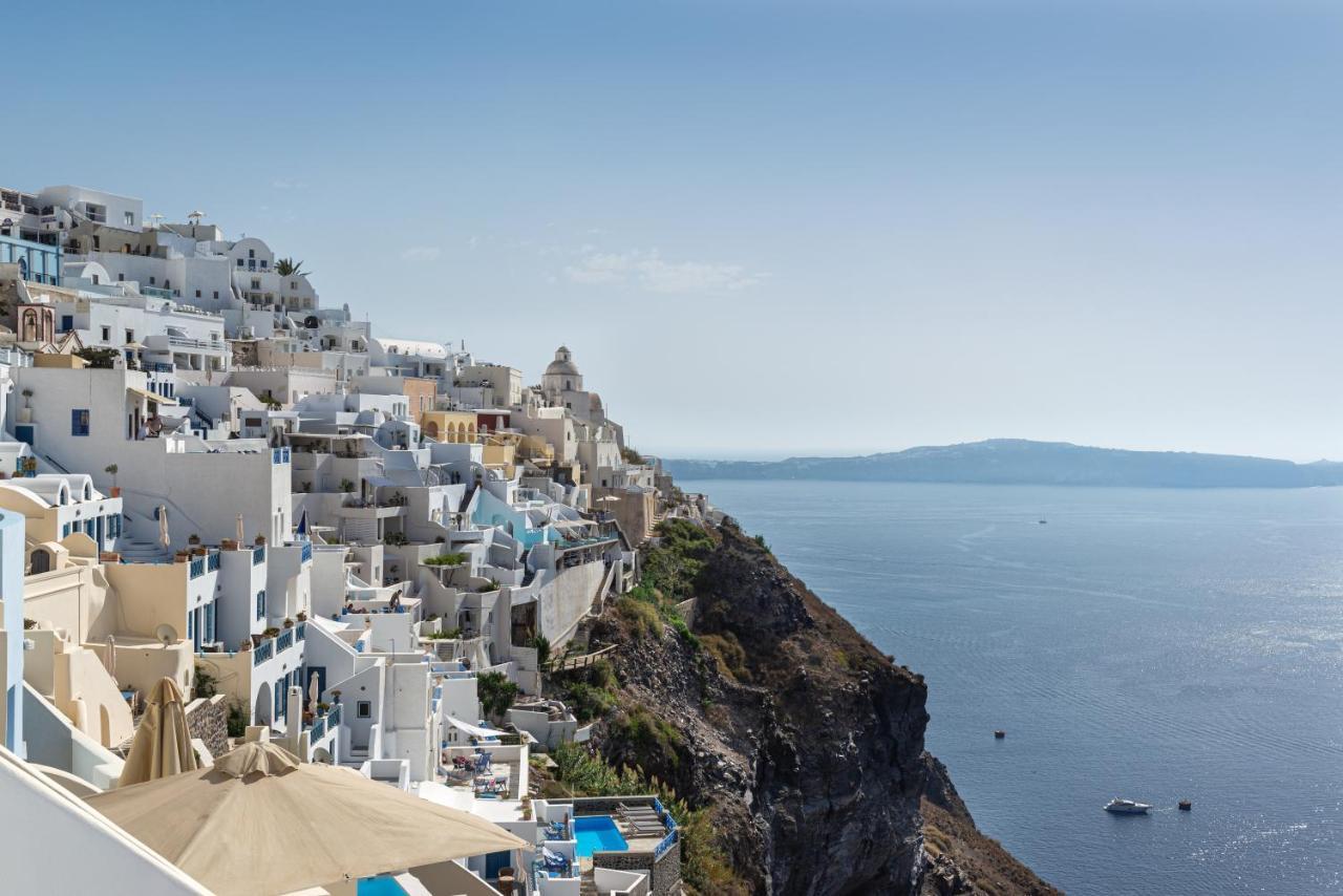 Mythical Blue Luxury Suites (Adults Only) Fira  Ngoại thất bức ảnh