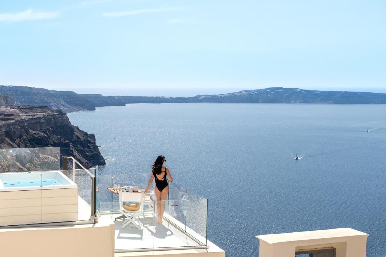 Mythical Blue Luxury Suites (Adults Only) Fira  Ngoại thất bức ảnh